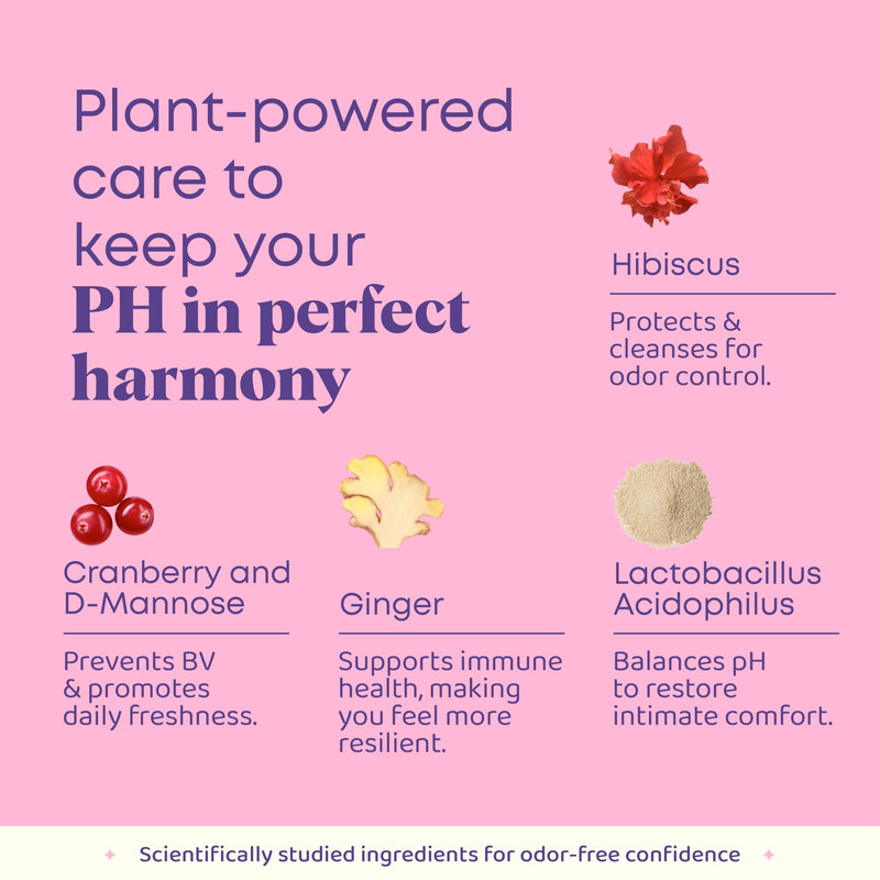 JoySpring pH Balance Vaginal Probiotic Powder for Women | Lactobacillus Acidophilus + D-Mannose with Cranberry Supplement | Supports Vaginal Flora, Freshness & Urinary Tract Health 2 Ounce (Pack of 1)
