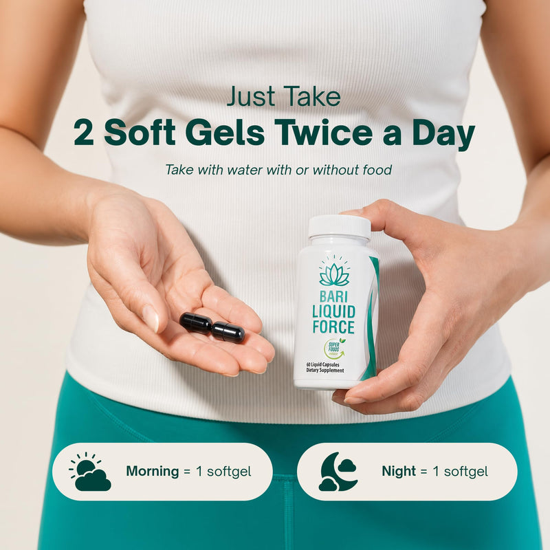Post Bariatric Multivitamin for Gastric Bypass & Sleeve - 3 Pack | Liquid softgels with iron & 29 nutrients. Fast-absorbing, gentle on sensitive stomachs. 180 count, 3-month supply