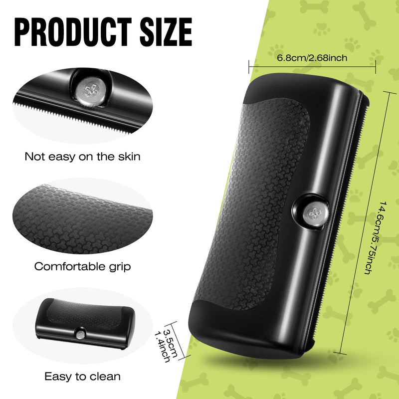 YAOZUP Groomify Pet Care Brush, MR Waggy Tails Brush, Groomify Brush Dog, Dog Brush for Dogs, Pet Hair Removal Brush, Pet Hair Removal Comb, Grooming Combs for Cat and Dog A - BeesActive Australia
