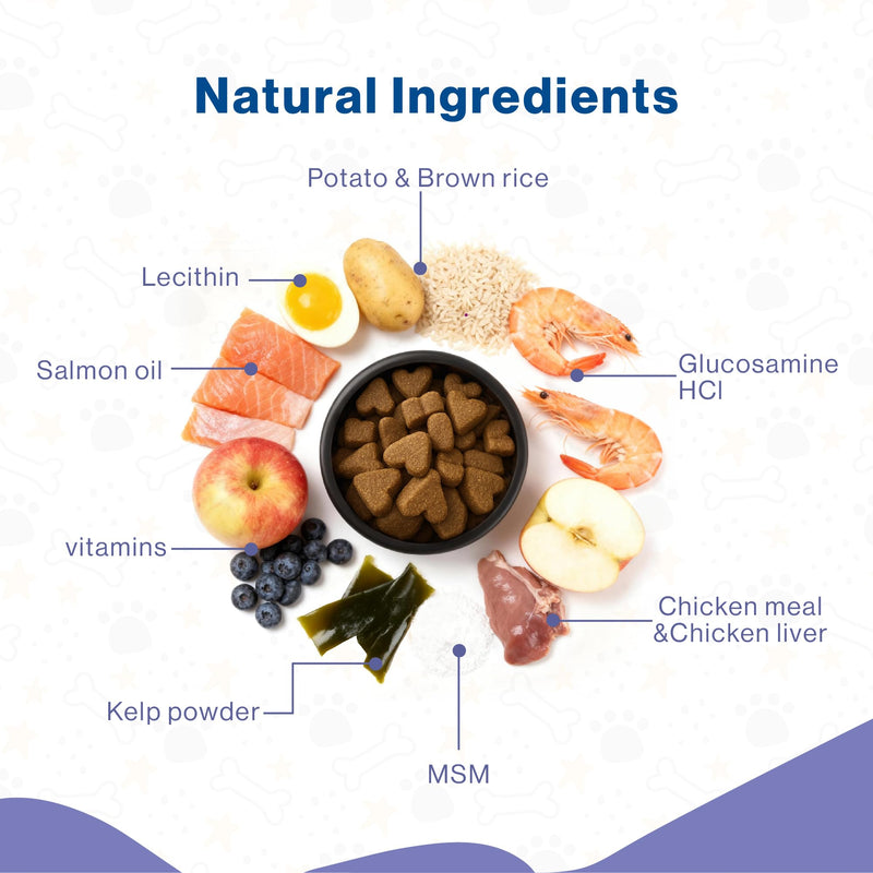 8-in-1 Multivitamin for Dogs, 90 Soft Chews, Dog Vitamins and Supplements for Joint Support, Digestion, Heart,Skin, Coat Care, Multi-Action Daily Supplement for All Breeds 8-in-1 Multivitamin