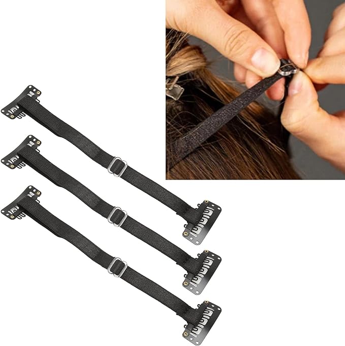 Facelift Bands with Clips, 3 Pieces Instant Facelift Hair Bands with Clips for Girls, Facelift Tape Band, Adjustable Elastic Face Stretch Strap for Women Facial Lifting Bands -  Australia