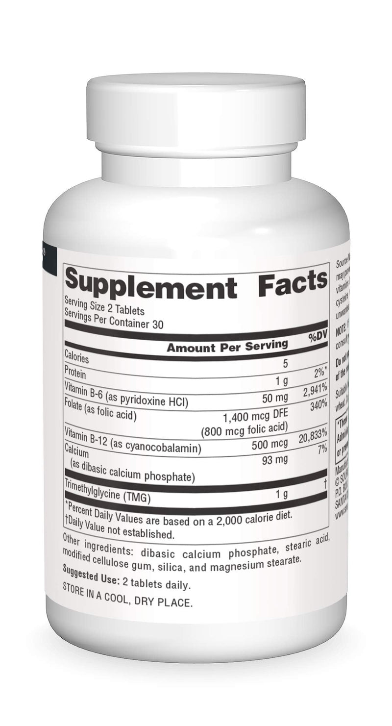 Source Naturals Homocysteine Defense - 60 Tablets 60 Count (Pack of 1)