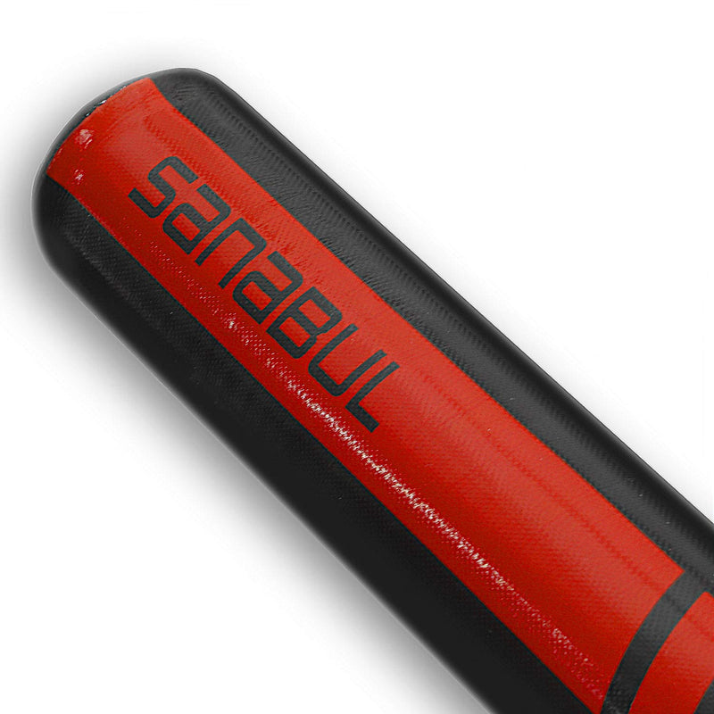 Sanabul Essential Striking Sticks for Boxing MMA Martial Arts Coaching Training Sticks 1 Pair Black/Red Standard