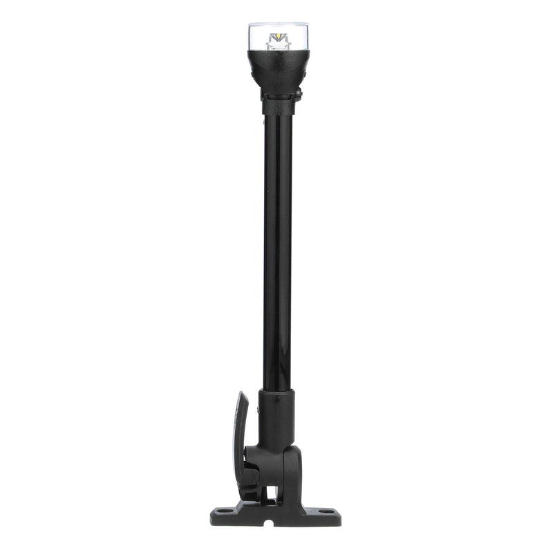Attwood 5558-P12A7 All-Round LED Fold Down Navigation Light Black Base, 12-Inch 12" - BeesActive Australia