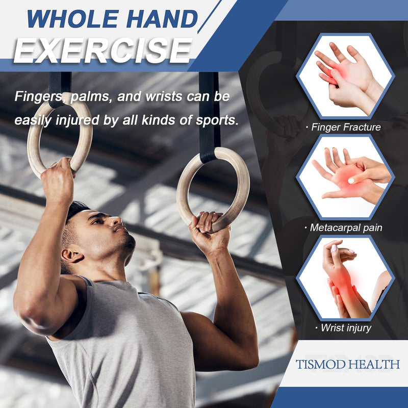 Trigger Finger Splint: Support the Middle, Index, little or Ring Finger, Hand Splint Brace-Treating Hand Fractures, Arthritis, Mallet Finger or Metacarpal Fractures (Left Hand) Small/Medium Black-Left