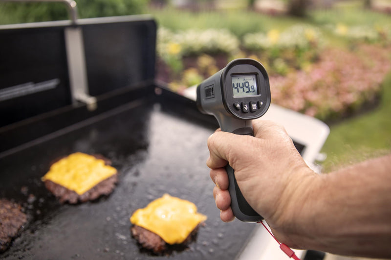 Weber Griddle Infrared Thermometer, Black – Wireless Digital Temperature Reader for Accurate Griddle & Grill Surface Temps for BBQ Meat - BeesActive Australia