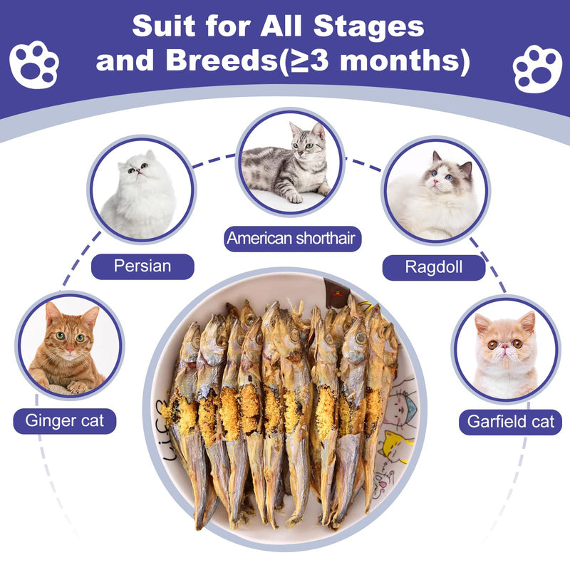 Freeze Dried Fish Dog Treats and Cat Grass Stick