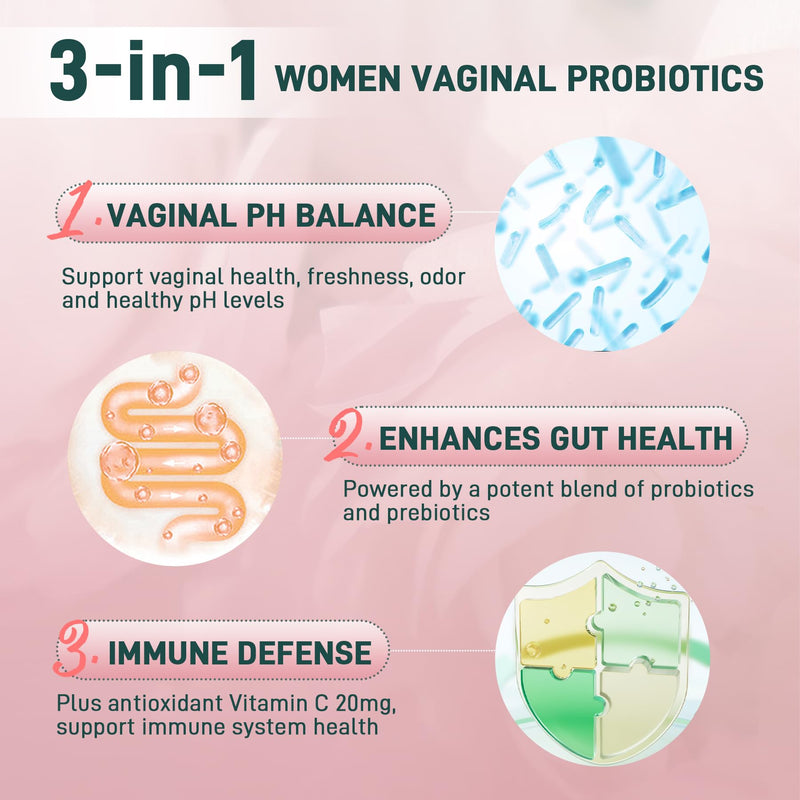 Pineapple Probiotics pH Balance for Women, Premium Feminine Balance Gummie | Support Healthy Odor and Vaginal Flora, Digestive Health & Immune, Hawaiian Pineapple, 120 Vegan Gummies - 60 Servings 2