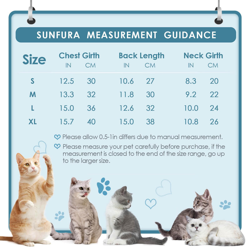 SUNFURA Turtleneck Sweater for Cat, Sphynx Cats Shirt Hairless Cat Sweaters with Sleeves, Warm and Soft Kitten Pullover Fleece Winter Pajamas Jumpsuit for Puppy Cats, Black S Small - BeesActive Australia