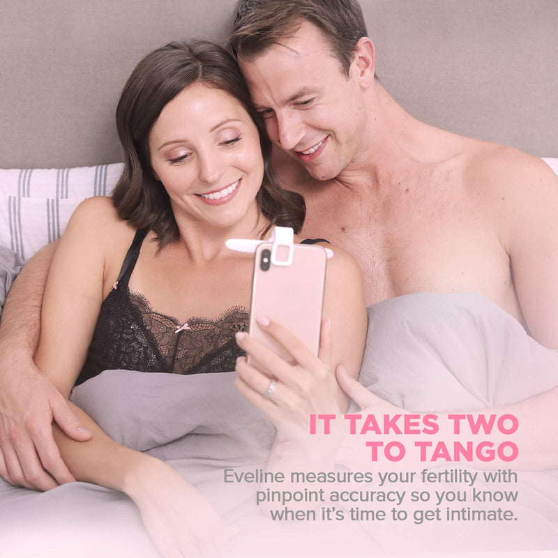 Eveline Digital Ovulation Test Predictor Kit - 5 Easy at Home Ovulation Test Strips with Smart Scanner for One Cycle, Digital Results on Eveline App, 99% Accuracy, FSA/HSA Eligible 5 Count (Pack of 1) - BeesActive Australia