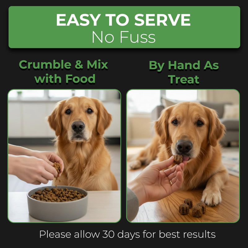Pet Chef Anal Gland Repair & Anal Cleaner Fixer for Dogs- Reduce Butt-Dragging- Easy-to-Give Daily Chews- Stops Smelly Dog Butt Habit and Nasty Markings Stinky Markings