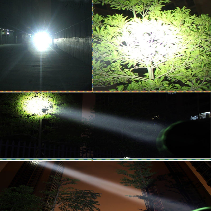 LED Headlamp Torch Outdoor Rechargeable Bright Flashlight Headlight for Camping Hunting Fishing