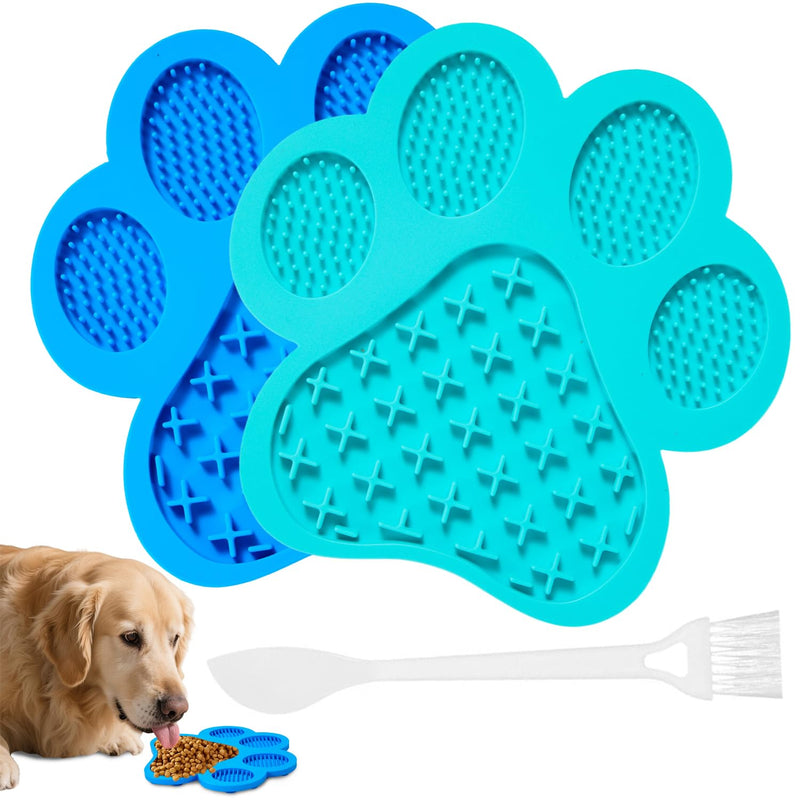 Lick Pad for Dogs Non-Slip Strong Suction Cup Fixed Soothing Toys Pet Grooming Bath Soothing Toys Anti-Anxiety Distraction Reusable Reusable Treats Can be Applied Pet Stress Relief Toys Easy to Clean Yellow NO