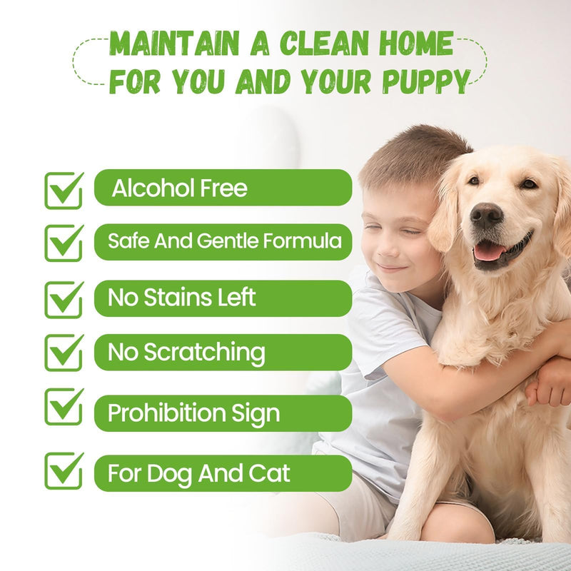 No Chew Spray for Dogs, Bitter Apple Spray for Dogs Cats Anti Chewing Licking from Furniture, Bandages, Dog Training & Behavior Aids Spray, Indoor & Outdoor Use, 200ML 2Pack
