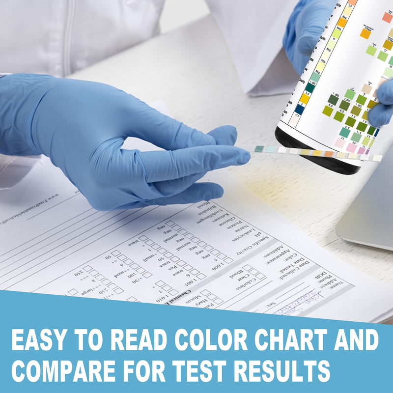 100ct 14 Parameters UTI Test Strips for Women & Men - Easy to Use for Quick & Accurate Results, at Home Urine Protein Test Strips, Easy to Read Results | 100 Strips - BeesActive Australia