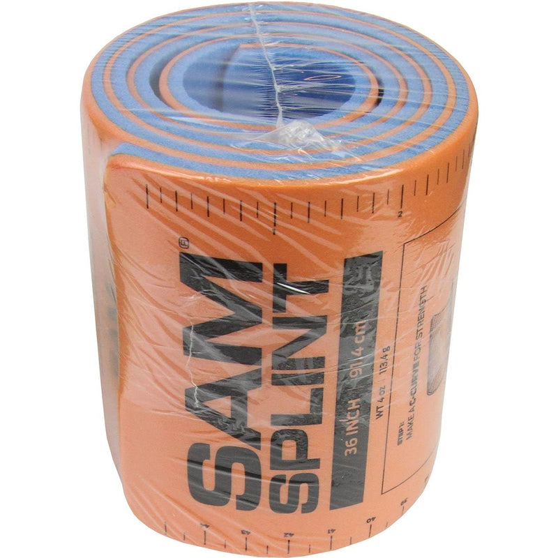 Sam Splint, 36", Orange & Blue
