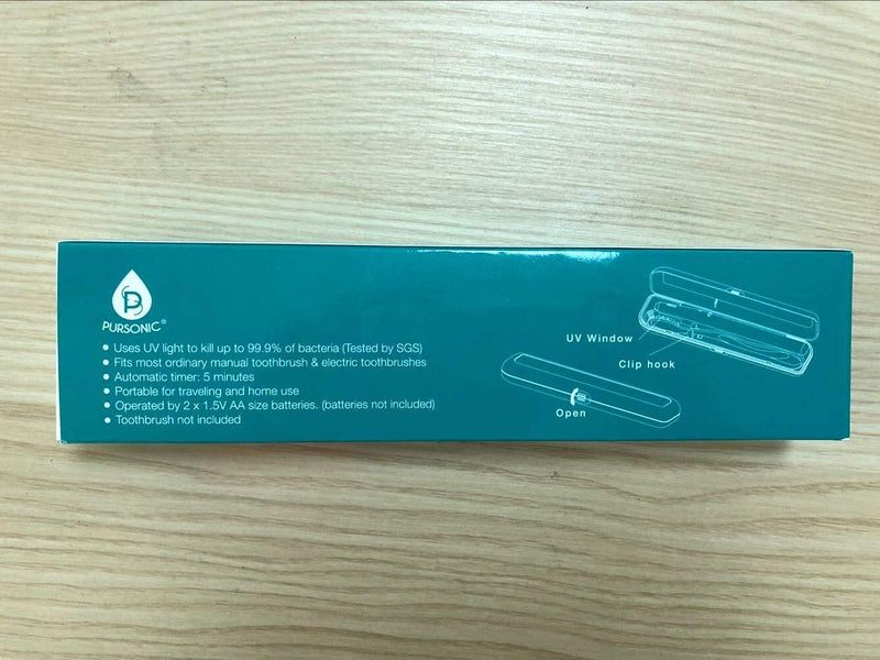 Pursonic S1 Portable UV Toothbrush Sanitizer - BeesActive Australia