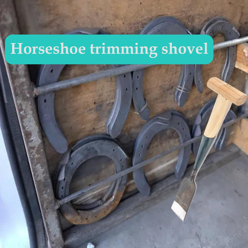 Horseshoe Trim Shovel, Trimming Hoof Tool Shovel, Manganese Steel Horseshoe Trimming Hoof for Horseshoe Home Livestock - BeesActive Australia