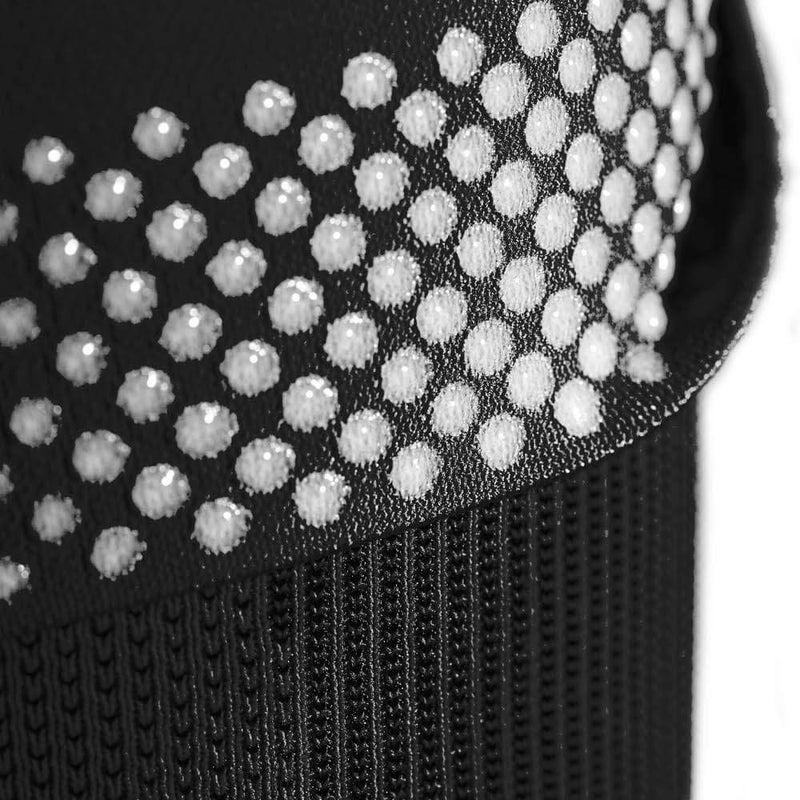Bauerfeind Sports Compression Knee Support NBA - Lightweight Design with Gripping Zones for Basketball Knee Pain Relief & Performance with Team Designs (Black, L) Large Black - BeesActive Australia