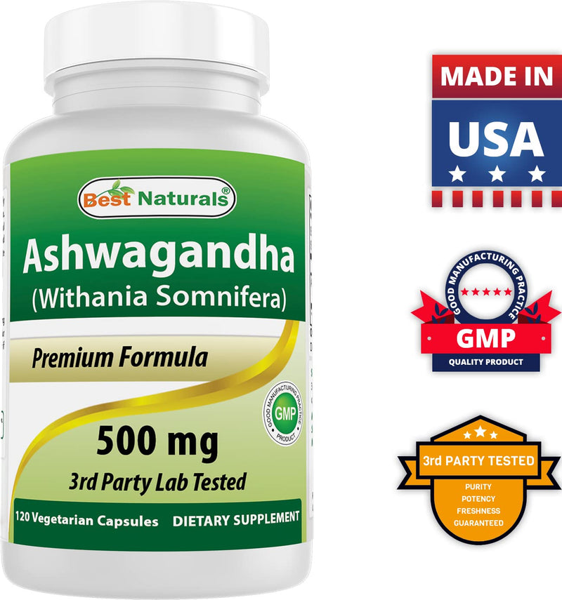 Cat's Claw 500 mg & Ashwagandha Extract 500 Mg