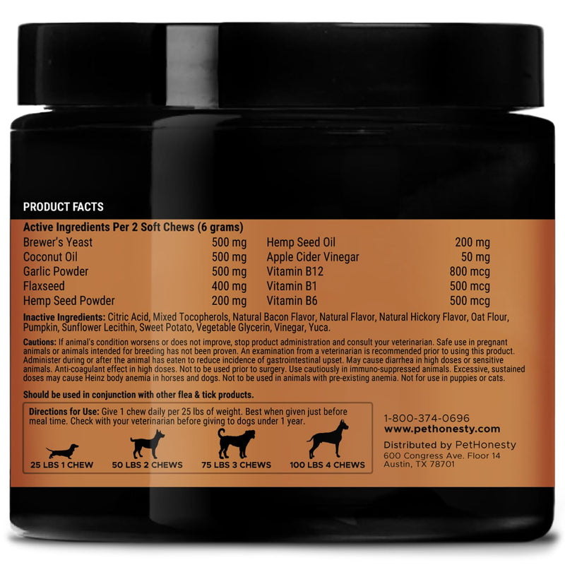 Flea & Tick Support + Grass Green Virtual Bundle - Natural Flea and Tick Soft Chew for Dogs, Pest Defense, Oral Flea Pills for Dog, Itch Relief, Digestive Enzyme for Dogs, Dog Pee Grass Lawn Spot S