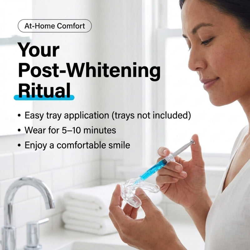 Remineralization Gel - 5 Syringes of Gel. Remineralizing and Reduces Teeth Sensitivity After Teeth Whitening Treatment