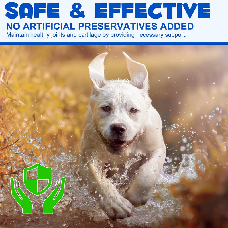 Advanced Dog Joint Pain Relief Liquid - Fast-Acting Hip & Joint Care with Anti-Inflammatory Properties, Made from Organic Ingredients for All Breeds (60ml)