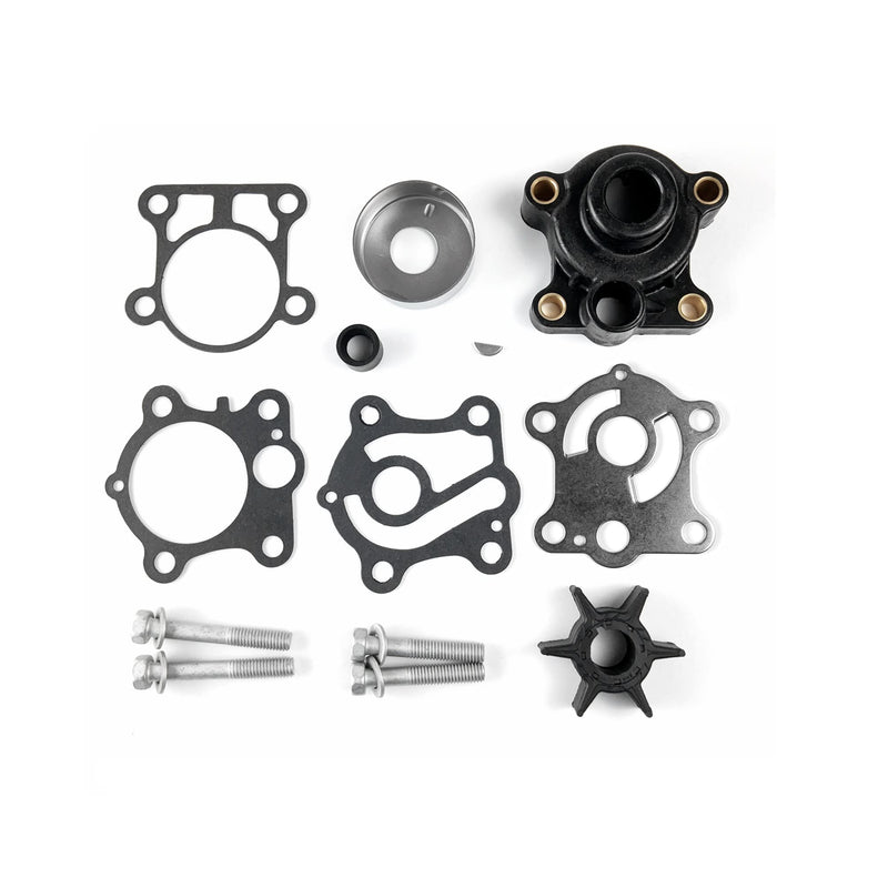 MARKGOO 6H4-W0078-00-00 Water Pump Impeller Repair Kit Replacement for Yamaha Outboard 2 Stroke 25 40 50 HP C25 P50 Pro50 Boat Motor Engine Parts Sierra 18-3429 6H4-W0078-01-00 6H4-W0078-A0-00