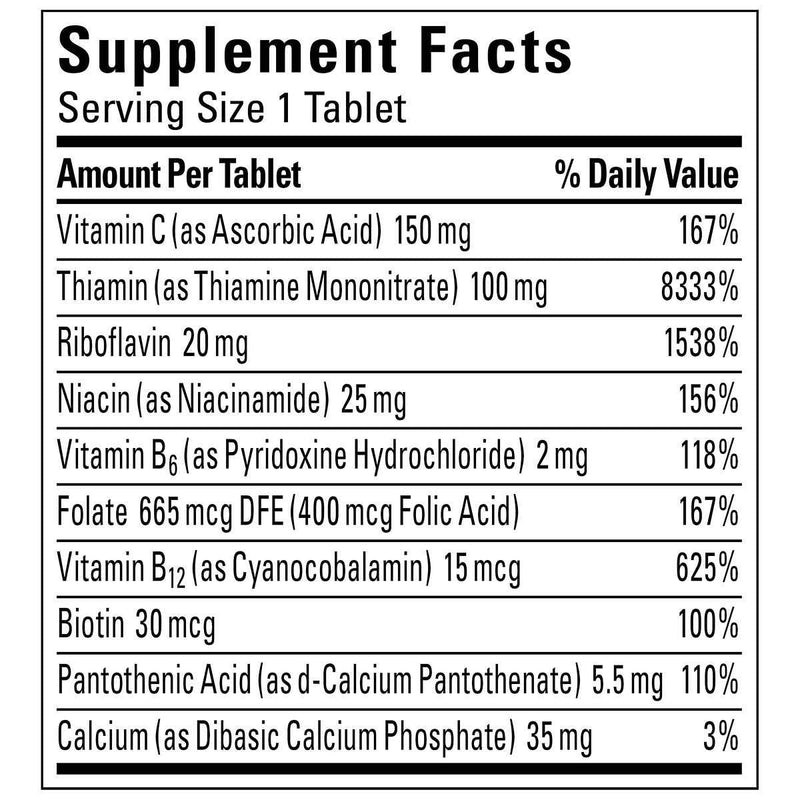 Nature Made Super B-Complex, 460 Tablets Unflavored 460 Count (Pack of 1)