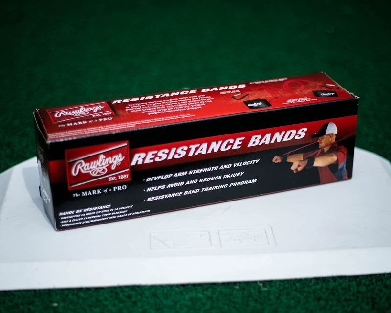 Rawlings | Resistance Bands | Baseball/Fastpitch Softball Training Bands 33 Without Baseball