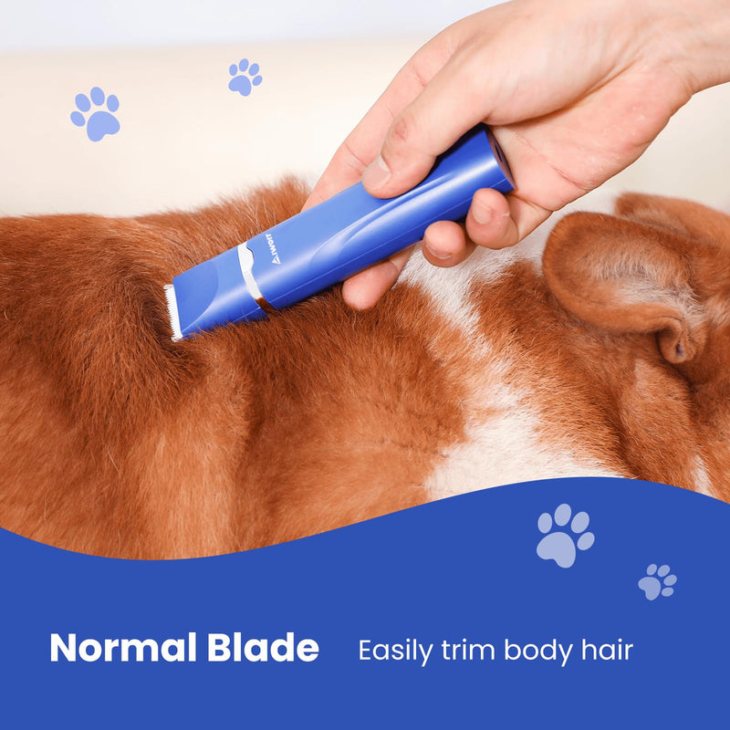 Dog Clippers for Grooming Kit, 4-in-1 Pet Hair Removal Tool, Rechargeable Dog Nail Grinder Hair Trimmers, Low Noise Cat Nail Clipper, Puppy Essentials Supplies Hair Scissors Remover - BeesActive Australia