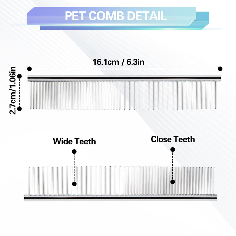 FINEASY Dog Scissors Set, Curved Dog Scissors, Grooming Scissors for Dogs and Cats, Includes Thinning Scissors, Curved Scissors, Grooming Comb, Stainless Steel Grooming Scissors for Dogs and Cats (Blue) - BeesActive Australia