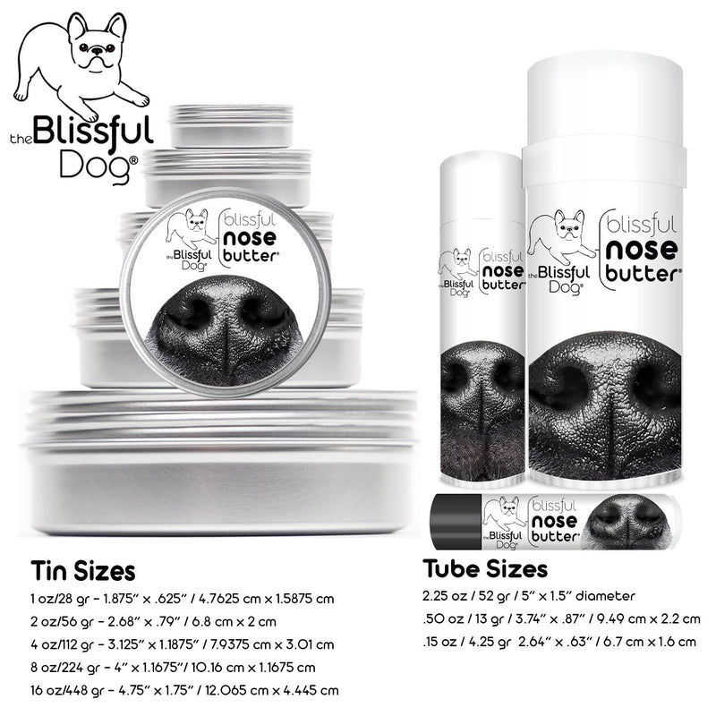 The Blissful Dog Xoloitzcuintli Nose Butter, Versatile Dog Nose Balm for Dry Nose, Handcrafted Nose Moisturizer, Easy-to-Apply Dog Essentials, Unscented, 0.15 oz. 0.15 Ounce - PawsPlanet Australia
