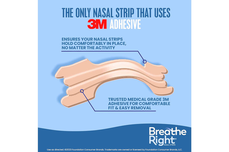 Breathe Right Nasal Strips, Large, Tan, 120-Count Pack (4 Packs of 30) - BeesActive Australia