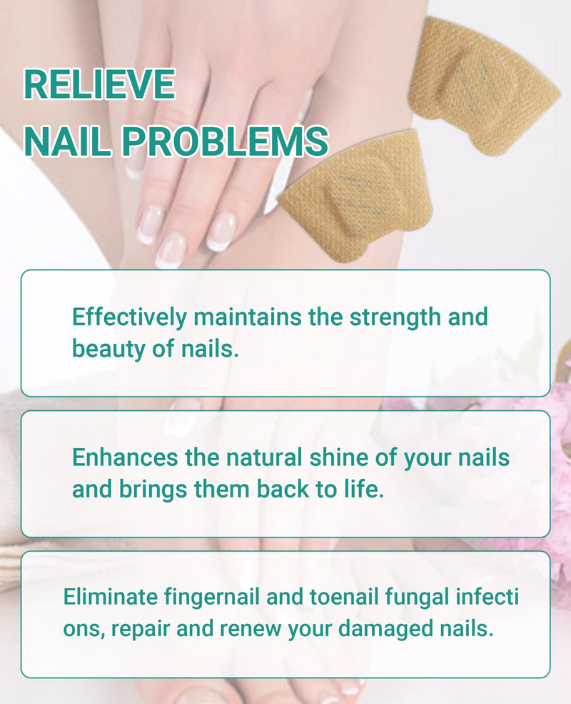 32Pcs Extra Strength Fungal Nail Patches: Upgraded Toenail Fungus Treatment Hydrogel Patches for Overnight Repair & Ingrown Toenail Care Green