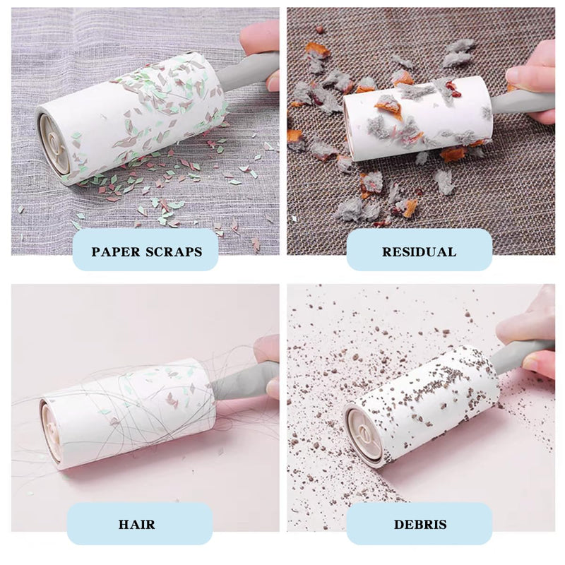 Ortviai 15 rolls of lint rollers with 60 sheets each, lint roller for animal hair clothes with 2 handles, lint roller replacement roll, lint roller, for beds, sofas, clothes, hair, cat hair, dog hair - BeesActive Australia