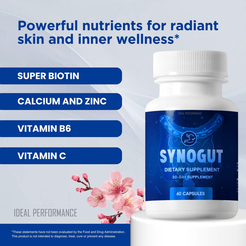 Synogut Pills Dietary Supplement for Gut Health (3 Bottles)