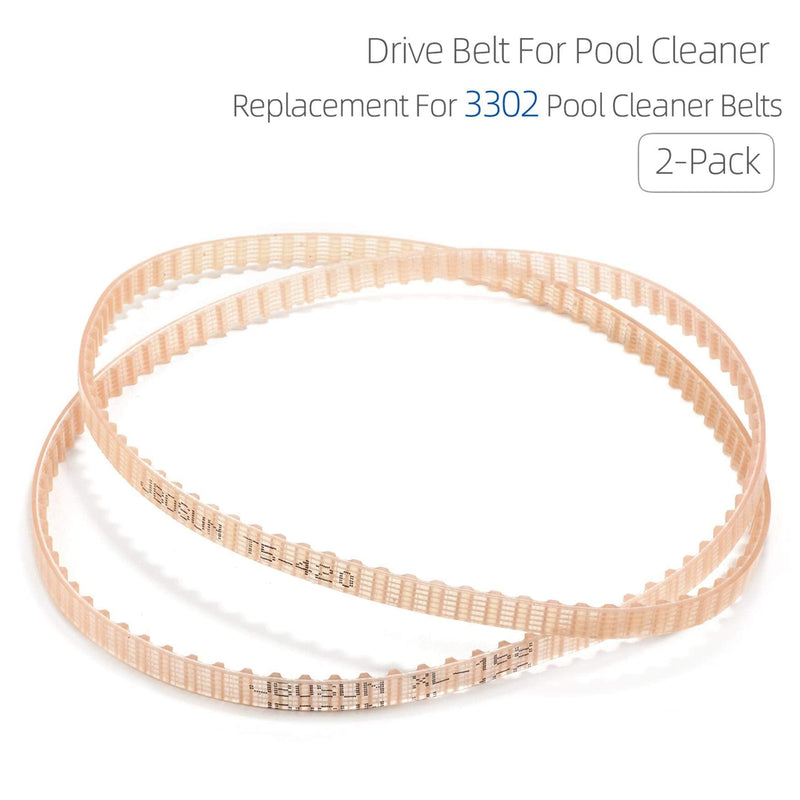 Pool Cleaner Drive Belts Replacement for Aquabot Parts 3302 A3302PK Belts (4)