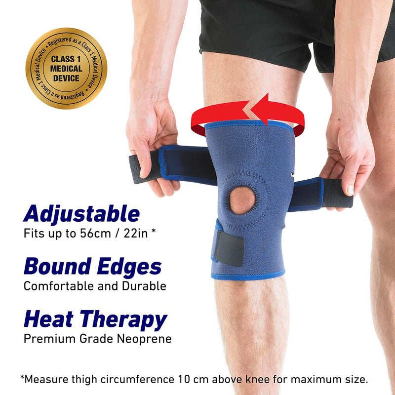 Neo-G Knee Support, Open Patella – Knee Support for Knee Pain Arthritis, Joint Pain Relief, Meniscus tear, runners knee, patella injuries – Knee support for women and men - Adjustable Compression - BeesActive Australia