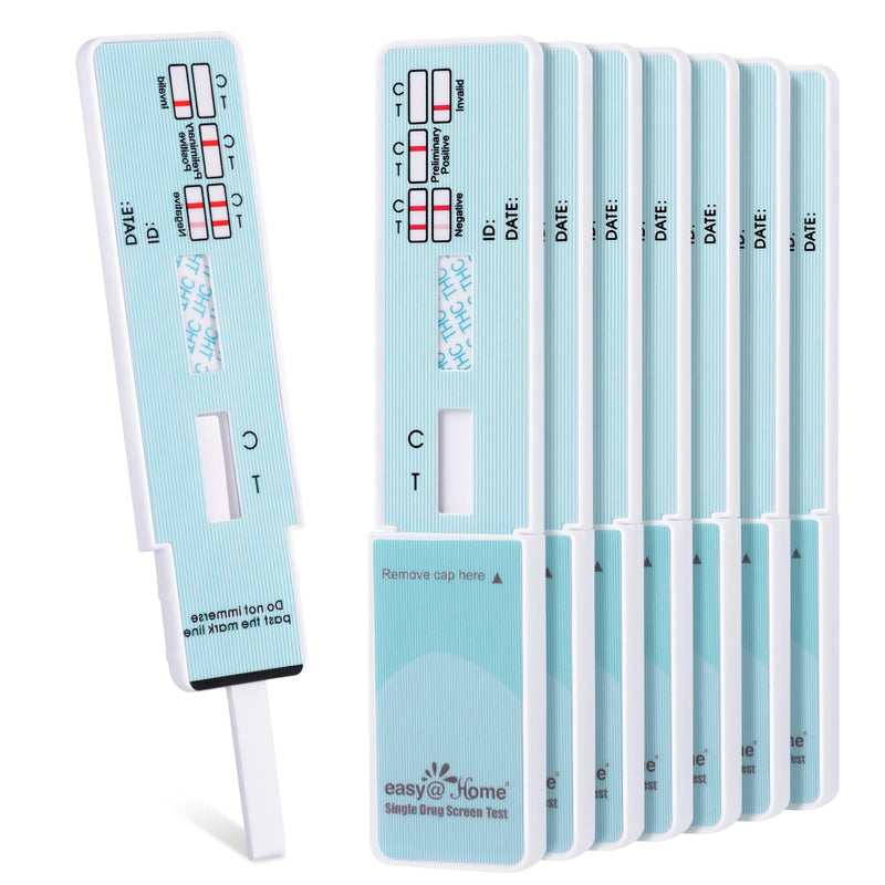 Easy@Home THC Drug Test Kit - Marijuana/Weed Urine Tests for Home Use (16 Pack), 50ng/ml Cutoff Level THC Single Panel Testing Kits, #EDTH-114 16 Pack - BeesActive Australia