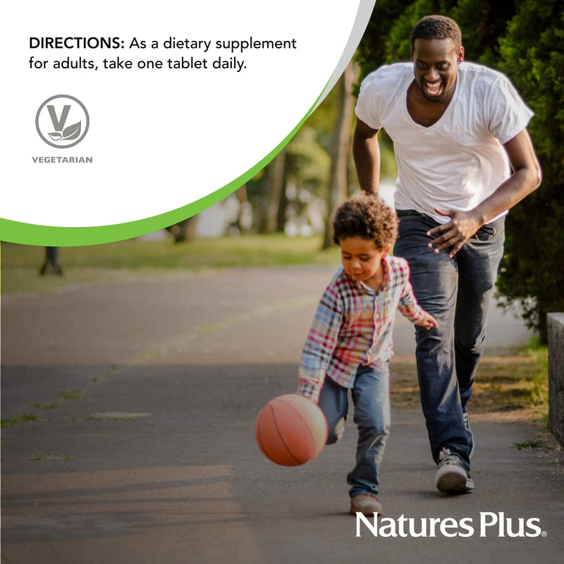 NaturesPlus Ultra II Daily - 60 Tablets - Multivitamin with Whole Foods for Overall Well-Being - Supports Energy & Immune Health - Sustained Release - 60 Servings 60 Count (Pack of 1)