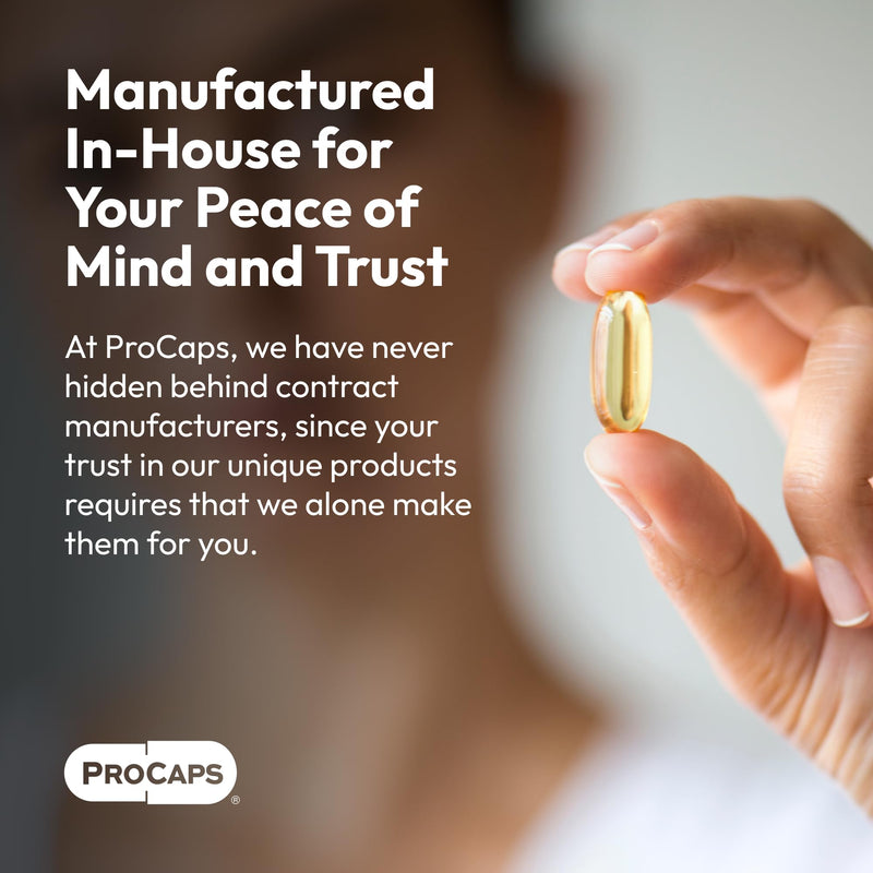 ANDREW LESSMAN ProCaps Multivitamin Complete 150 Capsules | 30+ Vitamins, Minerals & Carotenoids, including Lutein, Lycopene & Zeaxanthin. Iron-free formula in easy-to-swallow capsules. Without Omega-3 150 Count (Pack of 1)