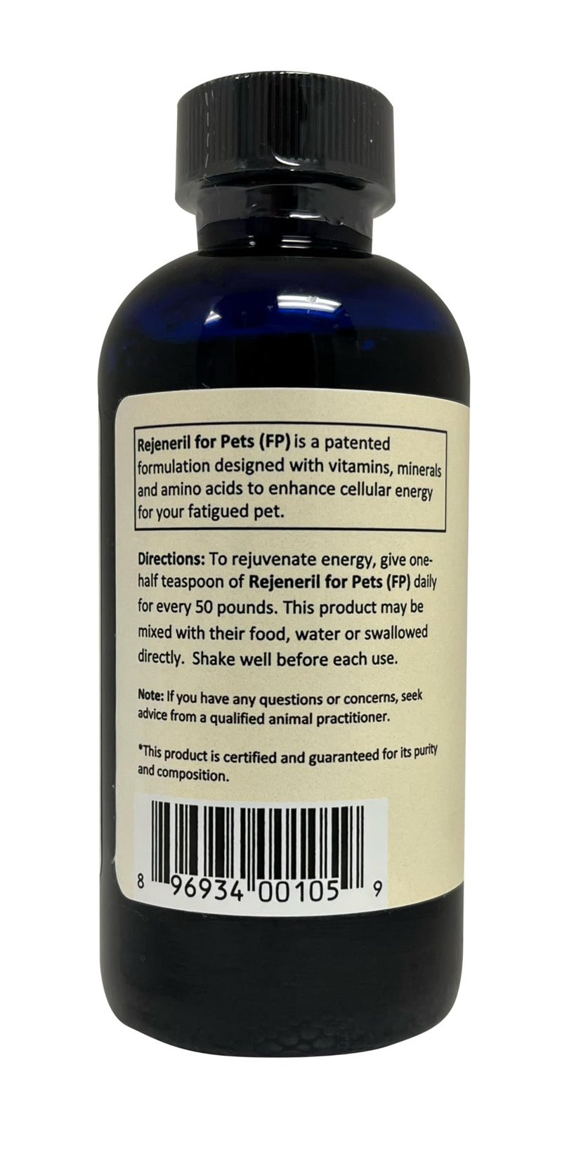 Rejeneril-FP 4oz up to 240 Servings Naturally Relieve Fatigue in Pets Increase Energy Normal Appetite Immune Support Dog Cat & Pet Formulation Antioxidant Vitamin Mineral Supplement Longevity Vitality - PawsPlanet Australia
