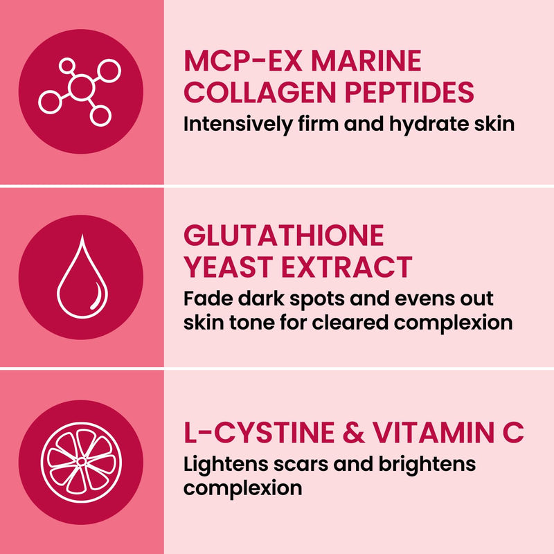 AFC Japan Collagen White Beauty Glutathione - Firm & Radiant Skin 270s | 90 days' supply, marine collagen with glutathione, 1.5x better absorption than regular collagen, Skin firmness & radiance