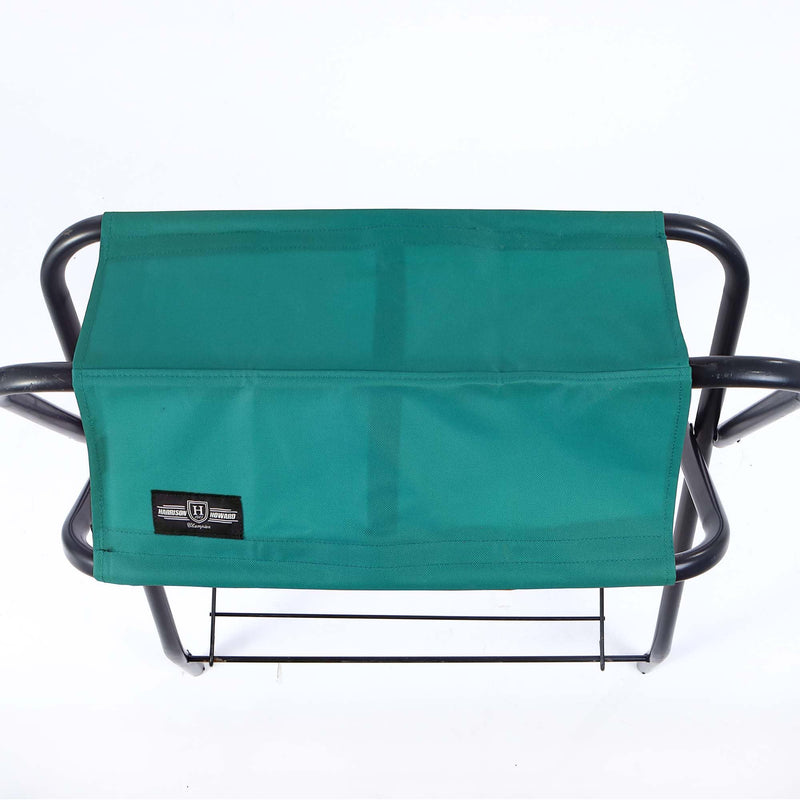 Harrison Howard Free-Standing Saddle Stand Saver Fabric Lightweight Adds Protection to Underside of Saddle Prevents Bar Indentations Secure Saddle Use with Saddle Rack, Saddle Saver Only Green - BeesActive Australia