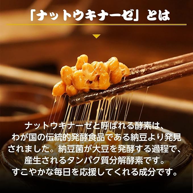 ISDG Natto Kinase 4000FU Natto Kinase Supplement Bacillus Natto Natto 60 tablets 30 days supply Made in Japan (Natto Life 1 piece set) - BeesActive Australia