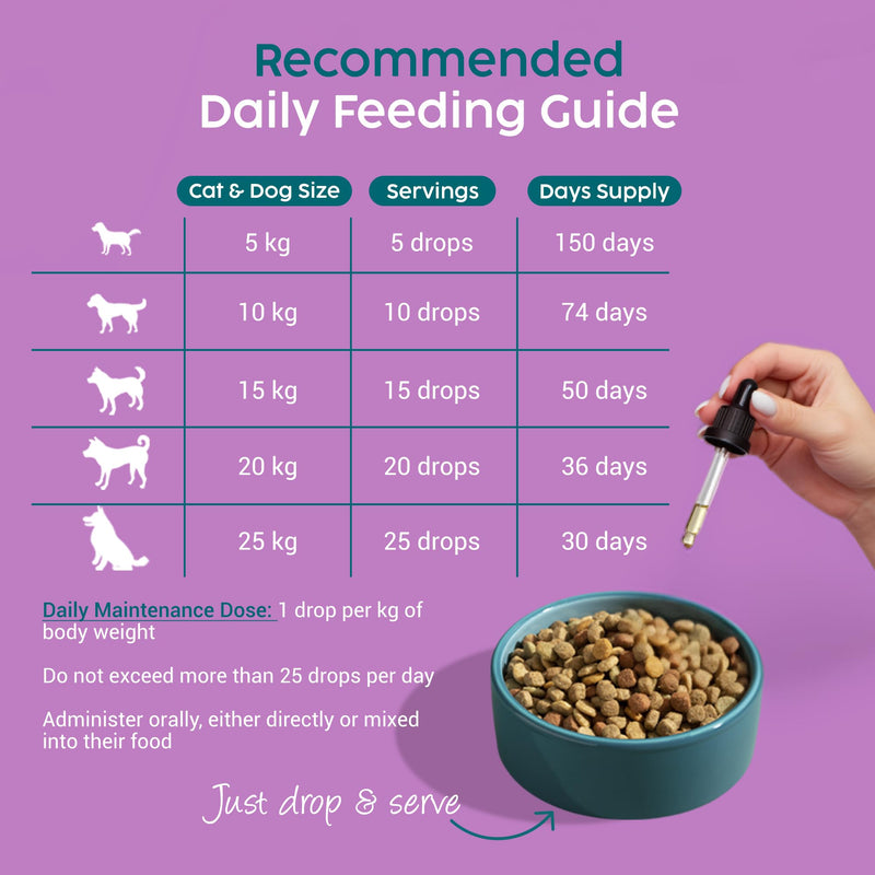 Milk Thistle for Dogs & Cats - Liver Supplements for Dogs, 100% Herbal Cat & Dog Supplements, Silymarin Antioxidant, Milk Thistle Liver Detox Tincture Drops Supports Immune System | 50ml