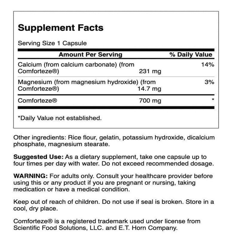 Swanson Acid Relief 60 Capsules | Helps Keep pH Levels under Control and Soothes the Stomach with Calcium Carbonate plus Vitamin C and Magnesium