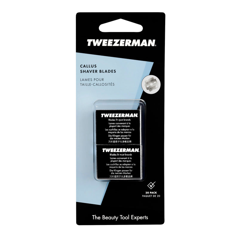 Tweezerman Replacement Callus Shaver Blades, 20 Count (Pack of 2) 1 Count (Pack of 2) - BeesActive Australia
