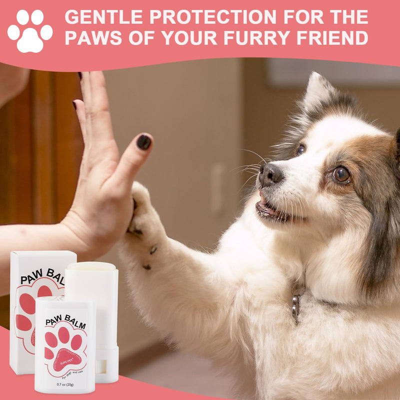 Paw Balm for Dogs and Cat, Pet Nose and Paw Cream, Soother & Moisturizer for Dry, Itchy, Irritated, Cracked Nose, Paws, Elbow, 20 g